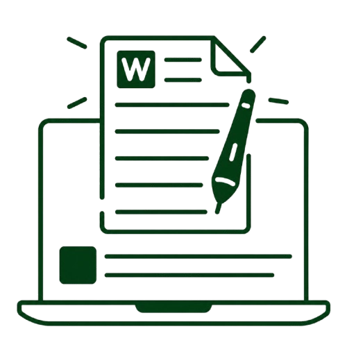 Content marketing checklist icon representing SEO content planning by a Freelance Digital Marketer in Saudi Arabia.